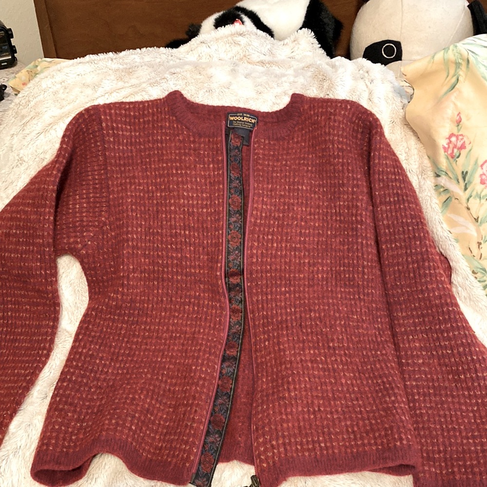 Rusty Red Woolrich sweater